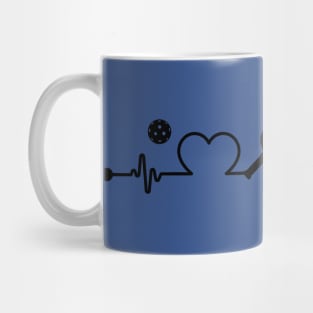 Pickleball Heartbeat 1 Mug